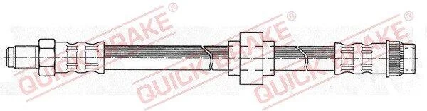 Гальмівний шланг QUICK BRAKE 32.975 (фото 1)