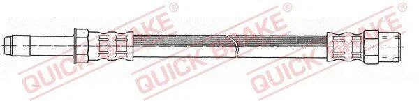 Гальмівний шланг QUICK BRAKE 37.007 (фото 1)