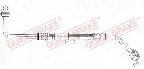 Гальмівний шланг QUICK BRAKE 50.948 (фото 1)