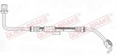 Гальмівний шланг QUICK BRAKE 50.948