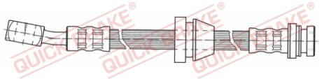 Гальмівний шланг QUICK BRAKE 58.919