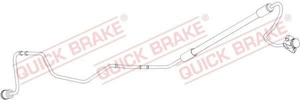 Гальмівний шланг QUICK BRAKE 96.013 (фото 1)