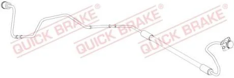 Гальмівний шланг QUICK BRAKE 96.014