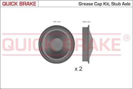 Гальмівні аксесуари QUICK BRAKE 9828K