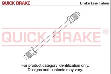 Гальмівний трубопровід QUICK BRAKE CU0210AA