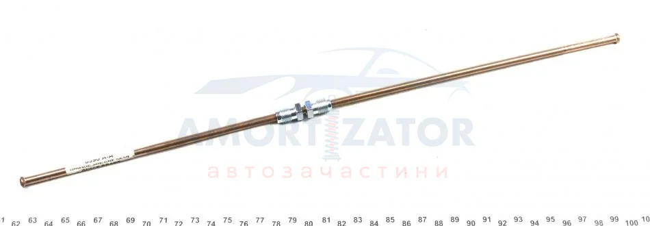 Гальмівна трубка з фітингами CU-0390A-A QUICK BRAKE CU0390AA (фото 1)