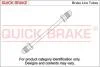 CU-1040A-A Трубопровід ручного гальма QUICK BRAKE CU1040AA (фото 1)