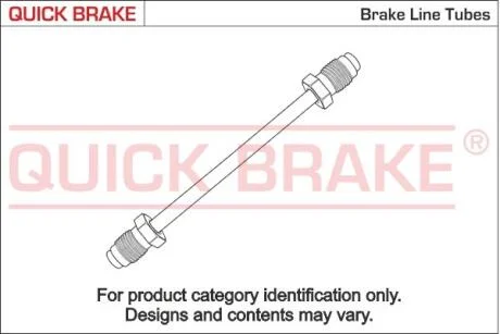 CU-1040A-A Трубопровід ручного гальма QUICK BRAKE CU1040AA