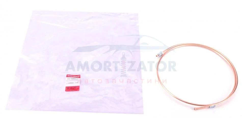 Гальмівна трубка з фітингами CU-1220A-A QUICK BRAKE CU1220AA (фото 1)