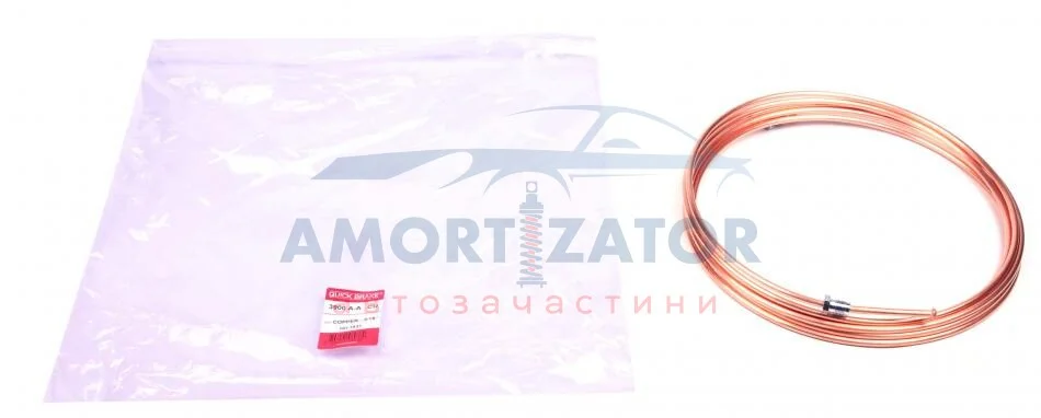 Гальмівна трубка з фітингами CU-3900A-A QUICK BRAKE CU3900AA (фото 1)
