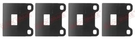 Монтажний компл.,гальм.колодки QUICK BRAKE W1214