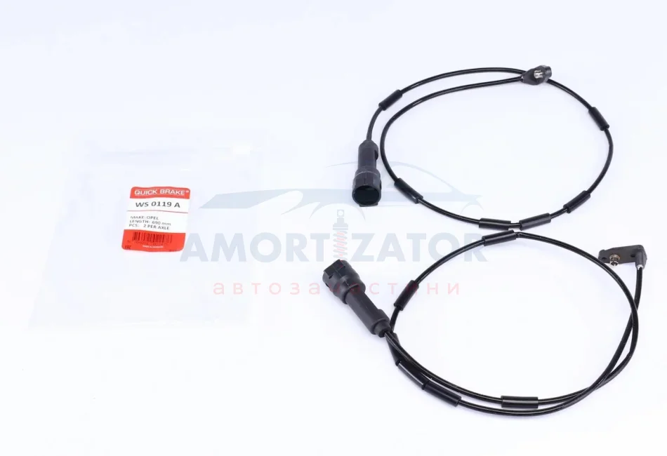 Датчик зносу гальмівних колодок QUICK BRAKE WS 0119 A (фото 1)