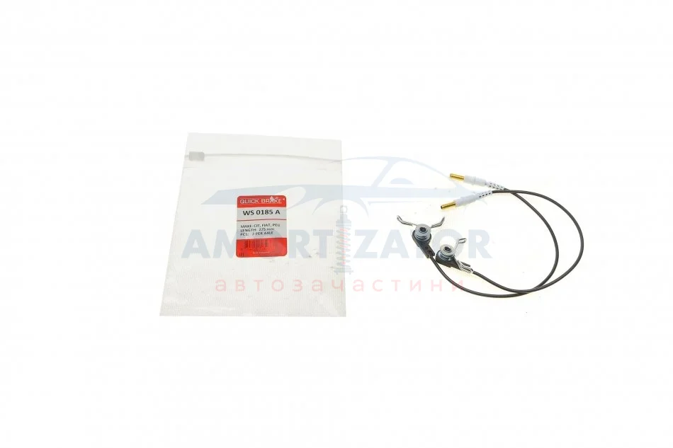 Датчик зносу гальмівних колодок QUICK BRAKE WS 0185 A (фото 1)