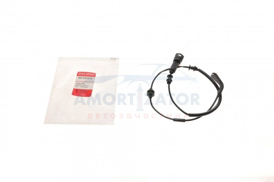 Датчик зносу гальмівних колодок QUICK BRAKE WS 0223 A (фото 1)