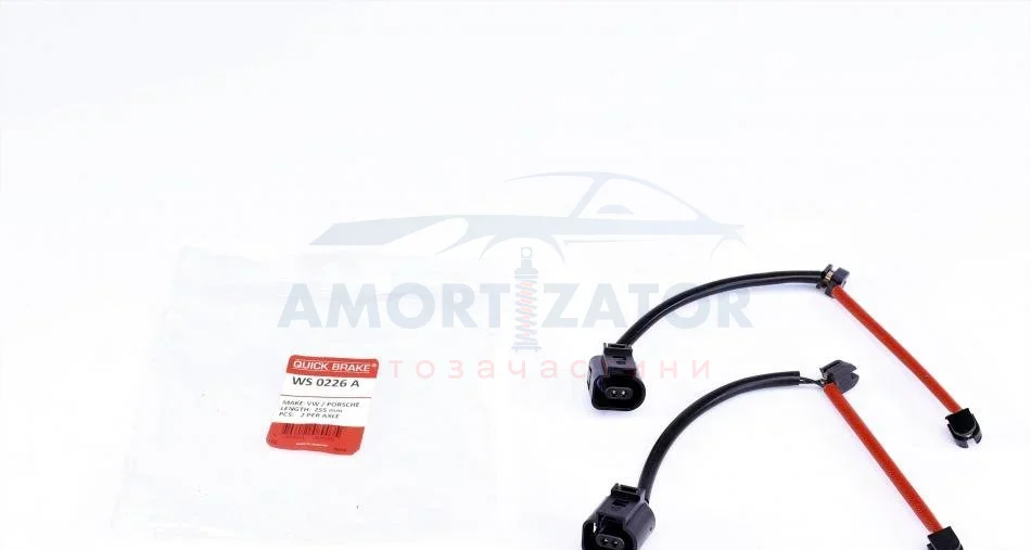 Датчик зносу гальмівних колодок QUICK BRAKE WS 0226 A (фото 1)