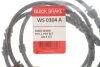 Датчик зносу,гальм.колодки QUICK BRAKE WS 0304 A (фото 2)