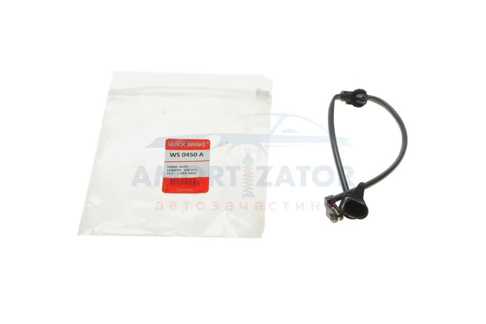 Датчик зносу гальмівних колодок QUICK BRAKE WS 0450 A (фото 1)
