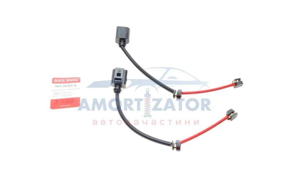 Датчик зносу гальмівних колодок QUICK BRAKE WS 0480 A (фото 1)