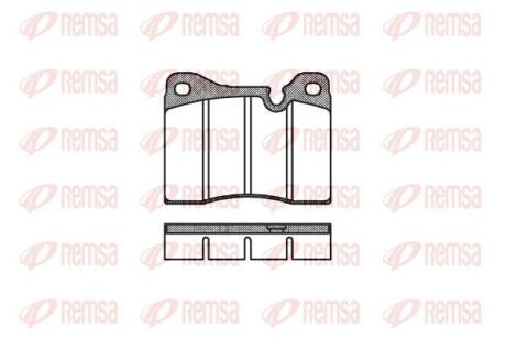 BMW Датчик зносу гальм. колодок X3 (F25) sDrive 18 d 12-14 REMSA 001120
