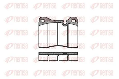 BMW Датчик зносу гальм. колодок X3 (F25) sDrive 18 d 12-14 REMSA 001120
