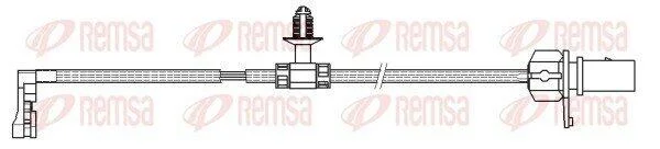 AUDI датчик зносу гальм колодок A4 16- REMSA 001166 (фото 1)