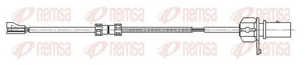 Датчик гальм колод. AUDI A6 18- REMSA 001190 (фото 1)
