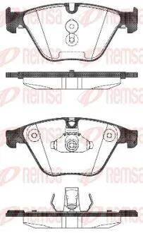 BMW колодки гальм. передн. 5 Touring (F11) 535 i 10-17 REMSA 1496.00