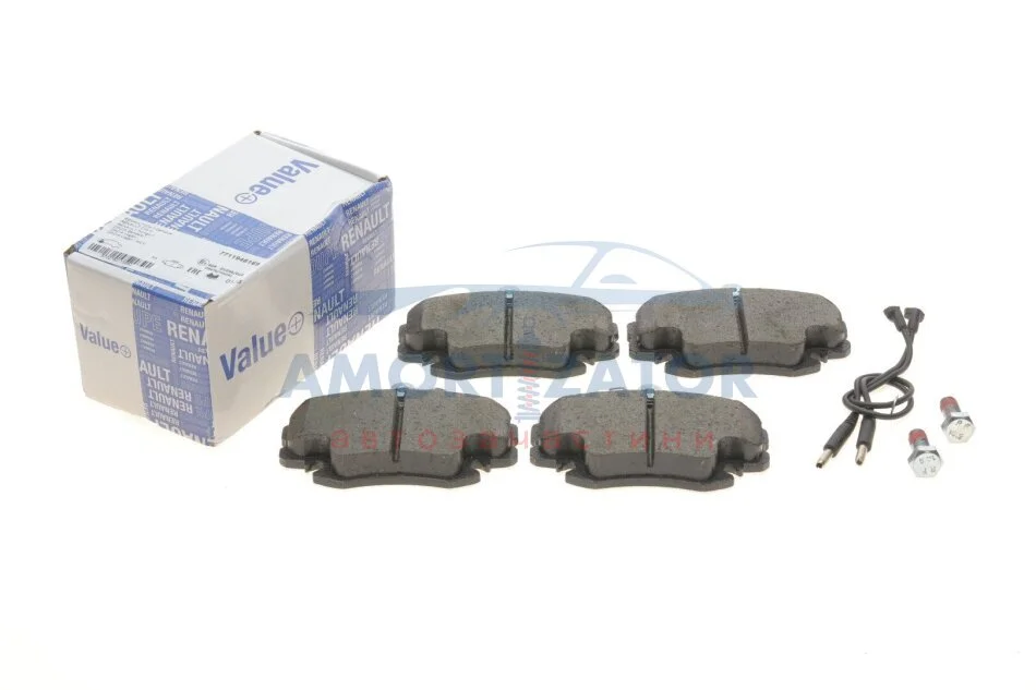 Гальмівні колодки Value+ RENAULT 7711946169 (фото 1)