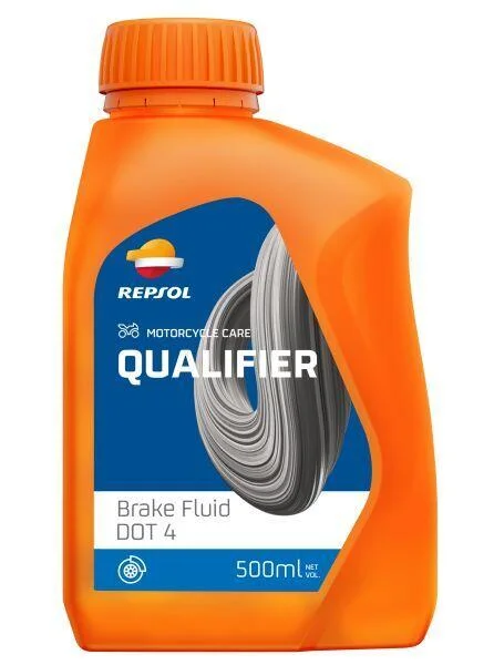 RP QUALIFIER BRAKE FLUID DOT 4 (24х500 ml) REPSOL RPP9002AID (фото 1)