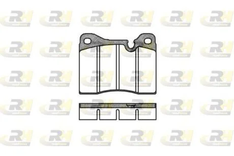 Гальмівні колодки дискові ROADHOUSE 2011.30