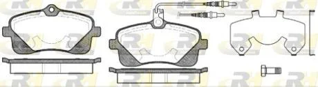 Гальмівні колодки дискові ROADHOUSE 21102.02