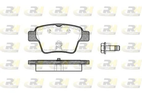 Гальмівні колодки дискові ROADHOUSE 21138.00