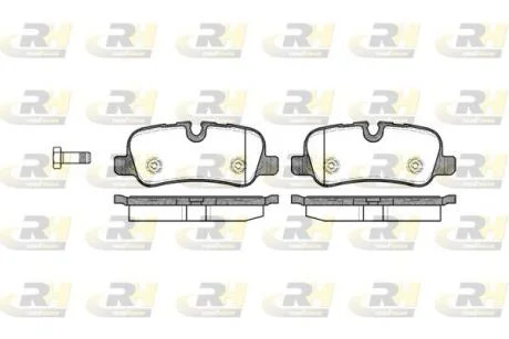 Гальмівні колодки дискові ROADHOUSE 21159.00