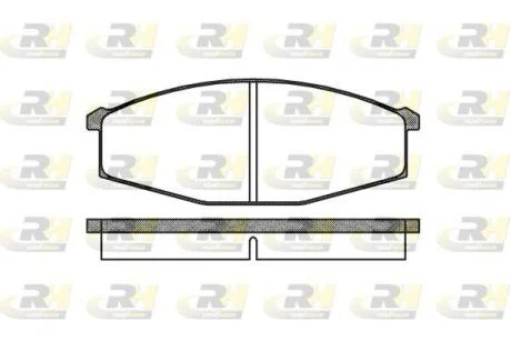 Гальмівні колодки дискові ROADHOUSE 2129.00