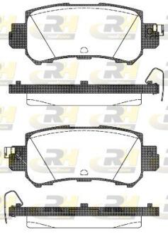 Гальмівні колодки дискові ROADHOUSE 21507.00