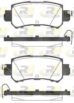 Гальмівні колодки дискові ROADHOUSE 21507.00