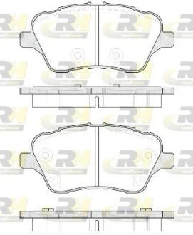 Гальмівні колодки дискові ROADHOUSE 21514.00