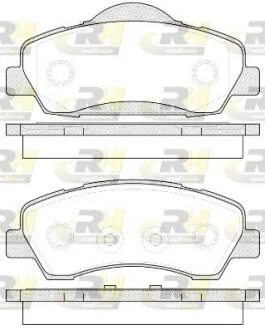 Гальмівні колодки дискові ROADHOUSE 21530.00
