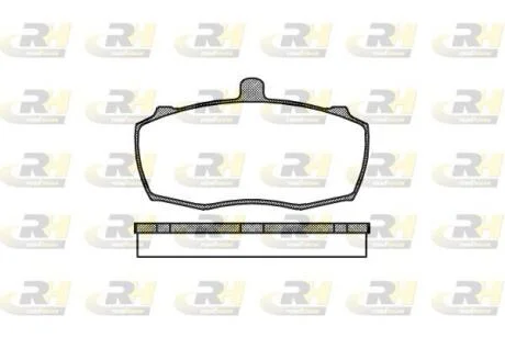 Гальмівні колодки дискові ROADHOUSE 2159.00
