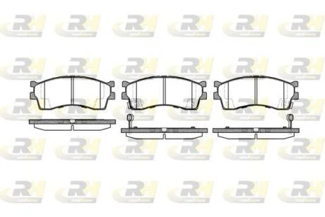 Гальмівні колодки дискові ROADHOUSE 2415.32