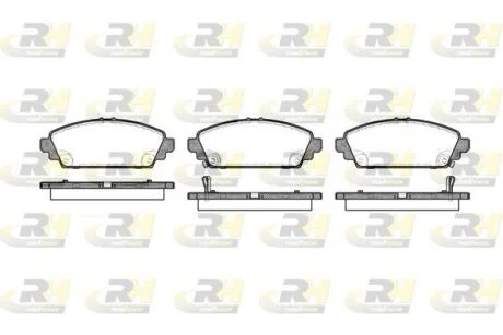 Гальмівні колодки дискові ROADHOUSE 2700.02