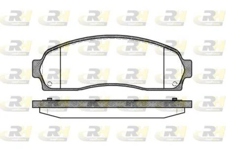 Гальмівні колодки дискові ROADHOUSE 2805.00