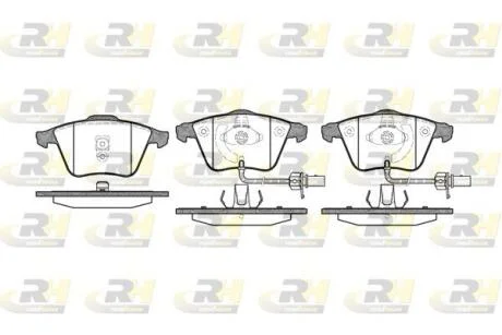 Гальмівні колодки дискові ROADHOUSE 2964.02