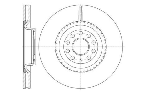 Гальмівний диск ROADHOUSE 6791.10