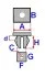 Кліпси, затискачі і кріплення ROMIX ROMC60547 (фото 2)