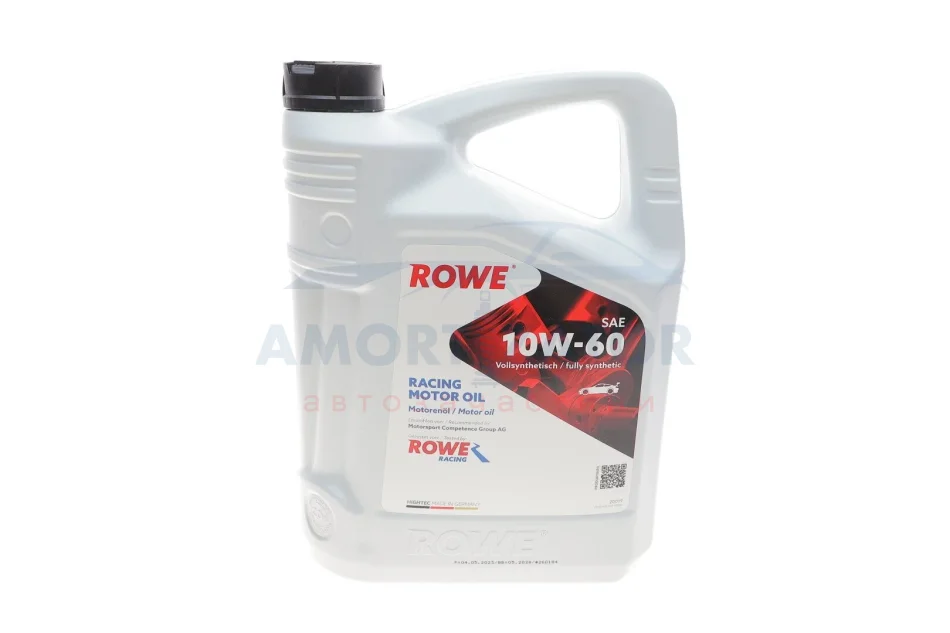 Олива моторна HIGHTEC RACING MOTOR OIL SAE 10W-60 (5 L) ROWE 20019005099 (фото 1)