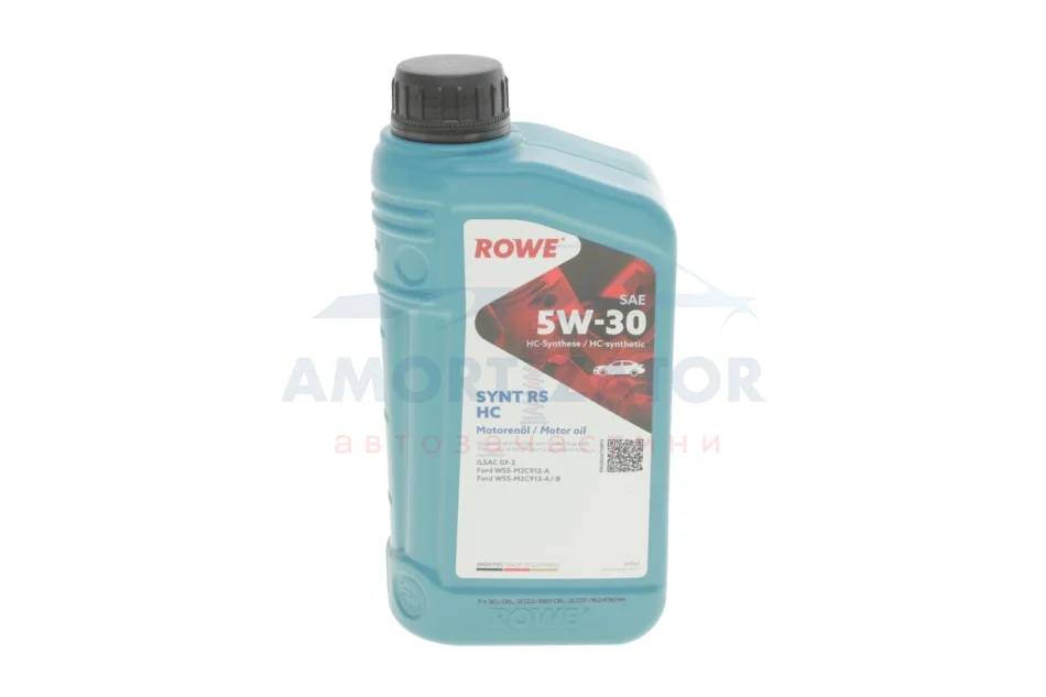 Олива моторна HIGHTEC SYNT RS SAE 5W-30 HC (1 L) ROWE 20024001099 (фото 1)