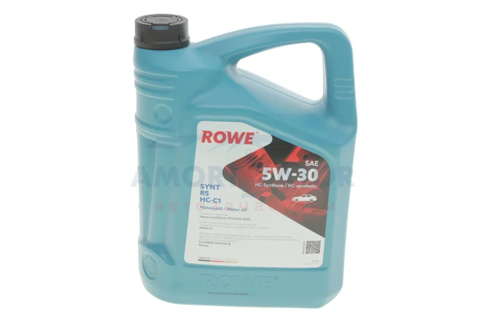 Олива моторна HIGHTEC SYNT RS SAE 5W-30 HC-C1 (5 L) ROWE 20109005099 (фото 1)