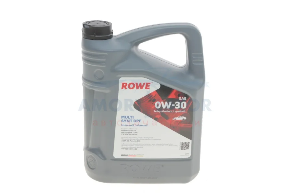 Олива моторна HIGHTEC MULTI SYNT DPF SAE 0W-30 (5 L) ROWE 20112005099 (фото 1)