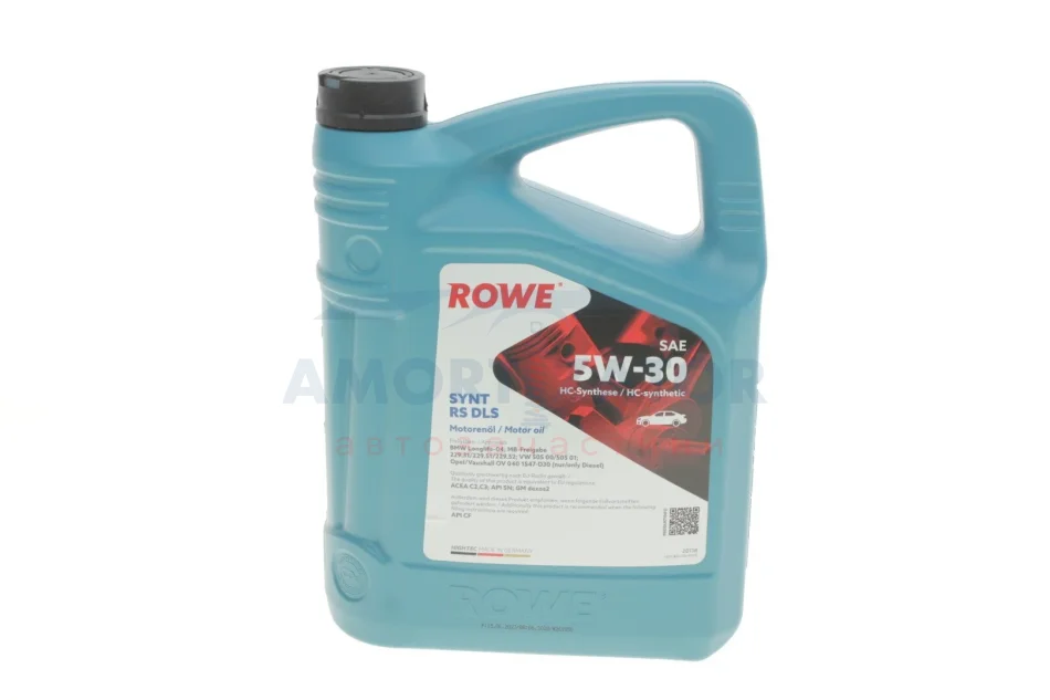 Олива моторна HIGHTEC SYNT RS DLS SAE 5W-30 (4 L) ROWE 20118004099 (фото 1)